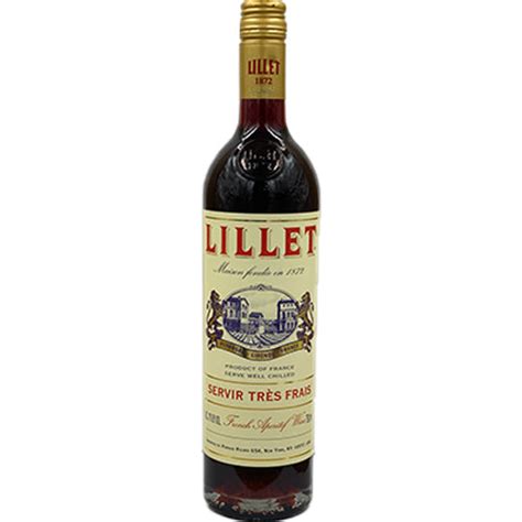 lillet servir tres frais